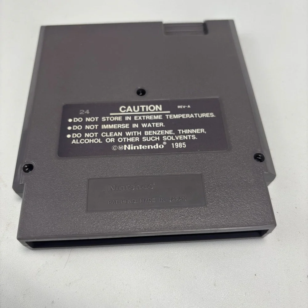 Nintendo Skate or Die NES Game Cartridge Grey Retro 8-Bit Skateboarding Classic